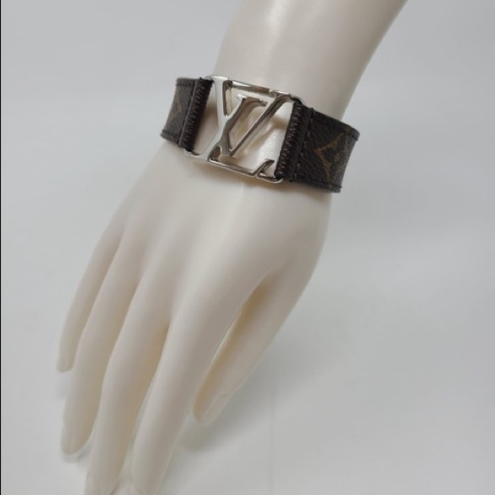 Louis Vuitton Logo Wrap Bracelet